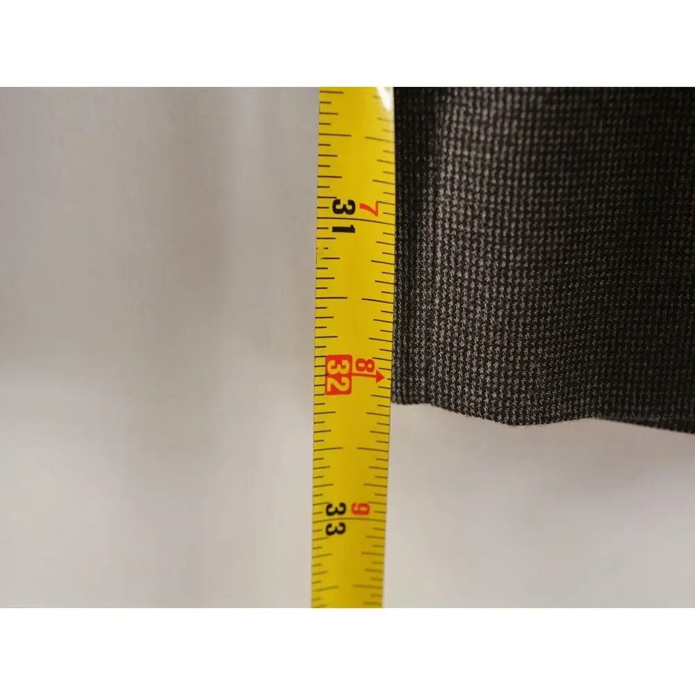 Banana Republic Dress Pants Mens 29x32 Gray Modern Fit Flat Front Wool Blend